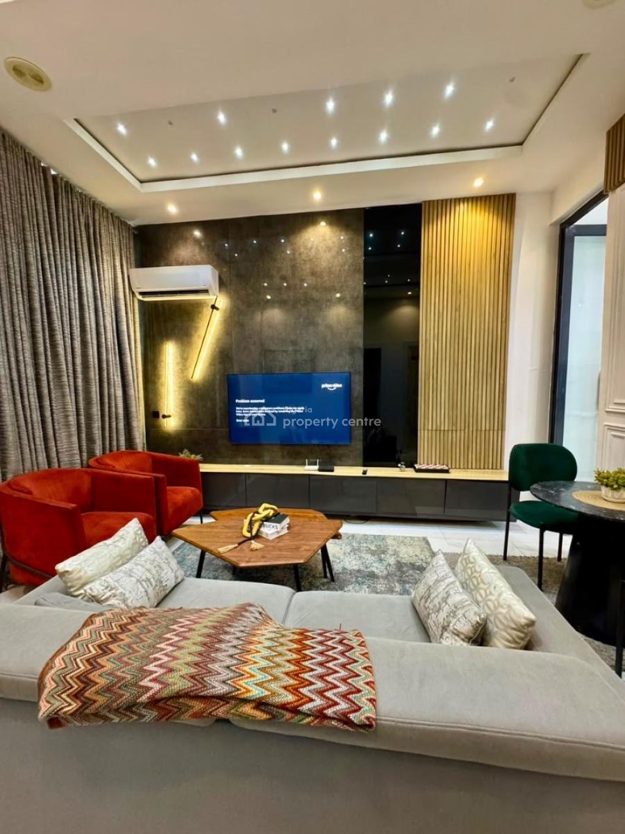 Luxury 1 Bedroom Apartment with Swimming Pool, Elevator, Gym, Ps5, Lekki Phase 2, Lekki, Lagos, Flat / Apartment Short Let