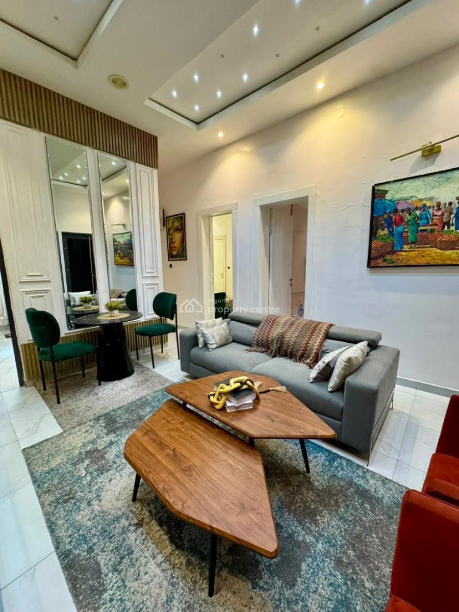 Luxury 1 Bedroom Apartment with Swimming Pool, Elevator, Gym, Ps5, Lekki Phase 2, Lekki, Lagos, Flat / Apartment Short Let