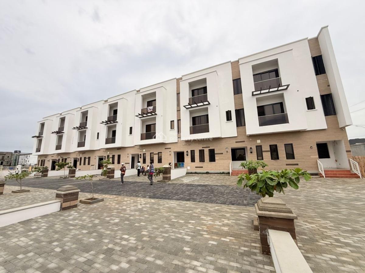 4 Bedroom Terrace with Bq, Jahi, Abuja, Terraced Duplex for Sale