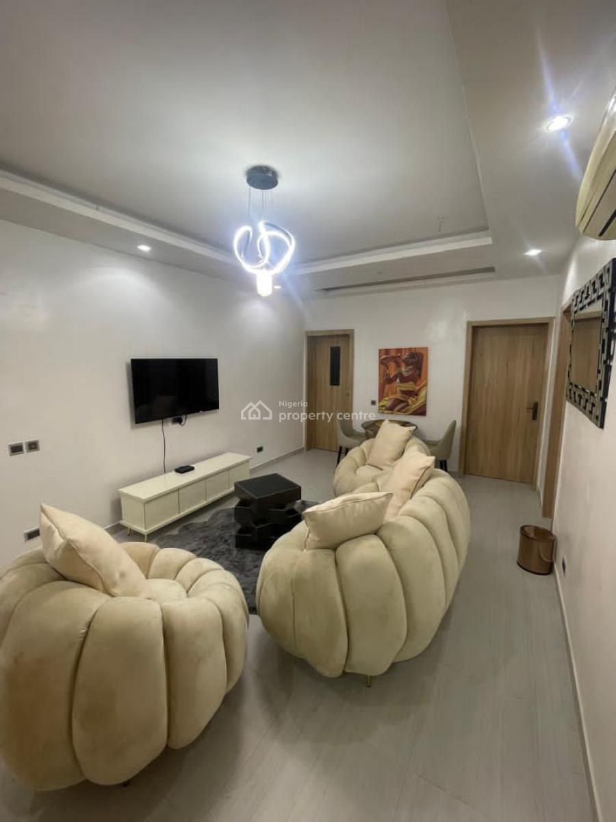 Furnished 2 Bedroom Flat, By World Oil, Ilasan, Lekki, Lagos, Flat / Apartment for Rent