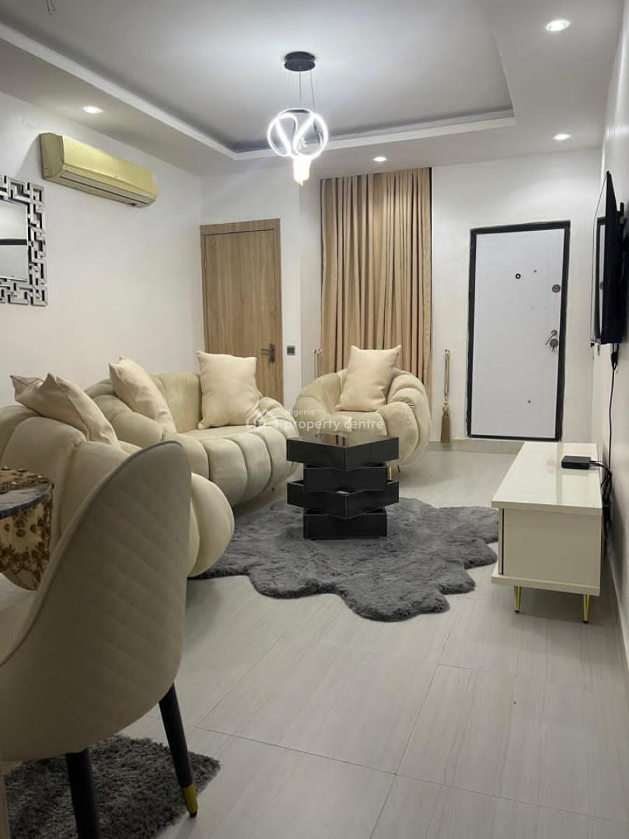 Furnished 2 Bedroom Flat, By World Oil, Ilasan, Lekki, Lagos, Flat / Apartment for Rent