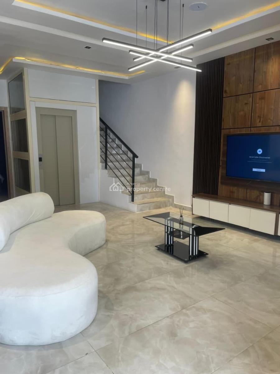 Stunning 3-bedroom Self-compound Duplex with Inbuilt Elevator, Rooftop, Parkview, Ikoyi, Lagos, Detached Duplex Short Let