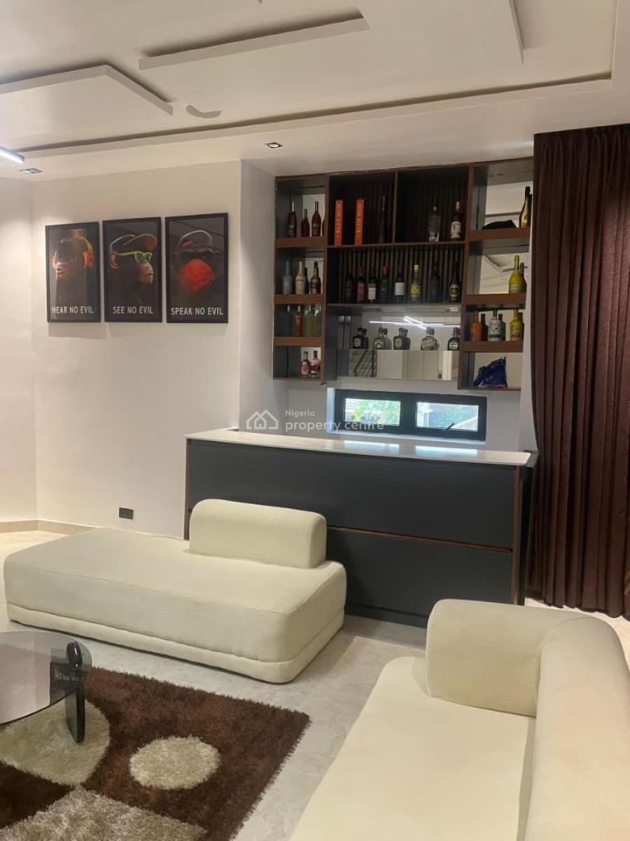 Stunning 3-bedroom Self-compound Duplex with Inbuilt Elevator, Rooftop, Parkview, Ikoyi, Lagos, Detached Duplex Short Let