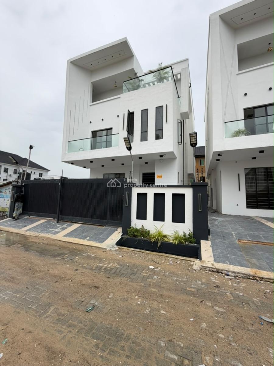 Magnificently Built 5 Bedroom Detached Duplex with Pool, Bq, Cinema, Ikota, Lekki, Lagos, Detached Duplex for Sale