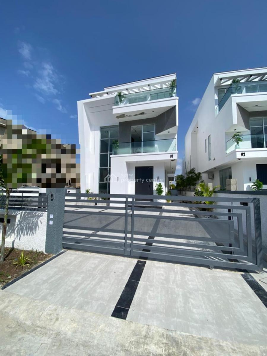 Ultra-luxury 5 Bedrooms Fully Detached Duplex with Bq, Cinema, Gym, Osapa, Lekki, Lagos, Detached Duplex for Sale