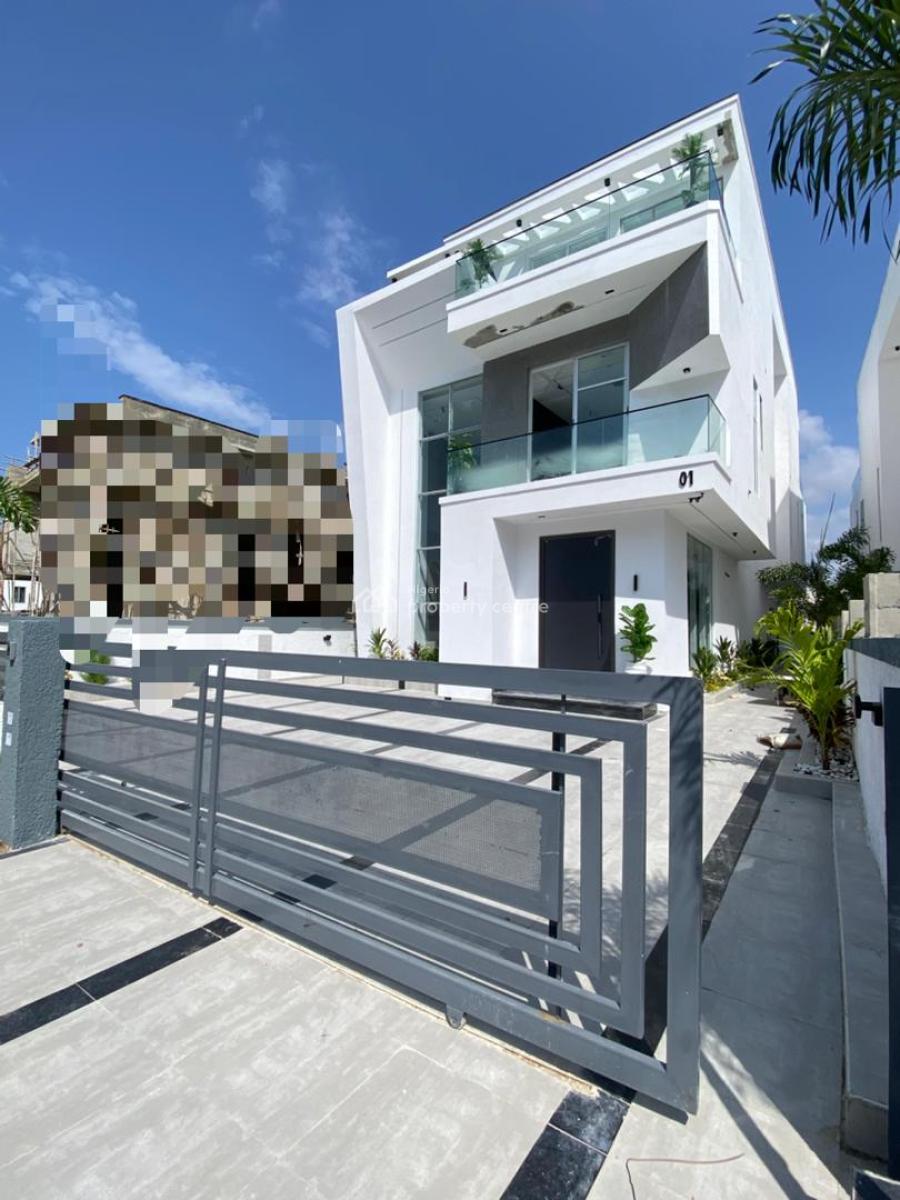 Ultra-luxury 5 Bedrooms Fully Detached Duplex with Bq, Cinema, Gym, Osapa, Lekki, Lagos, Detached Duplex for Sale