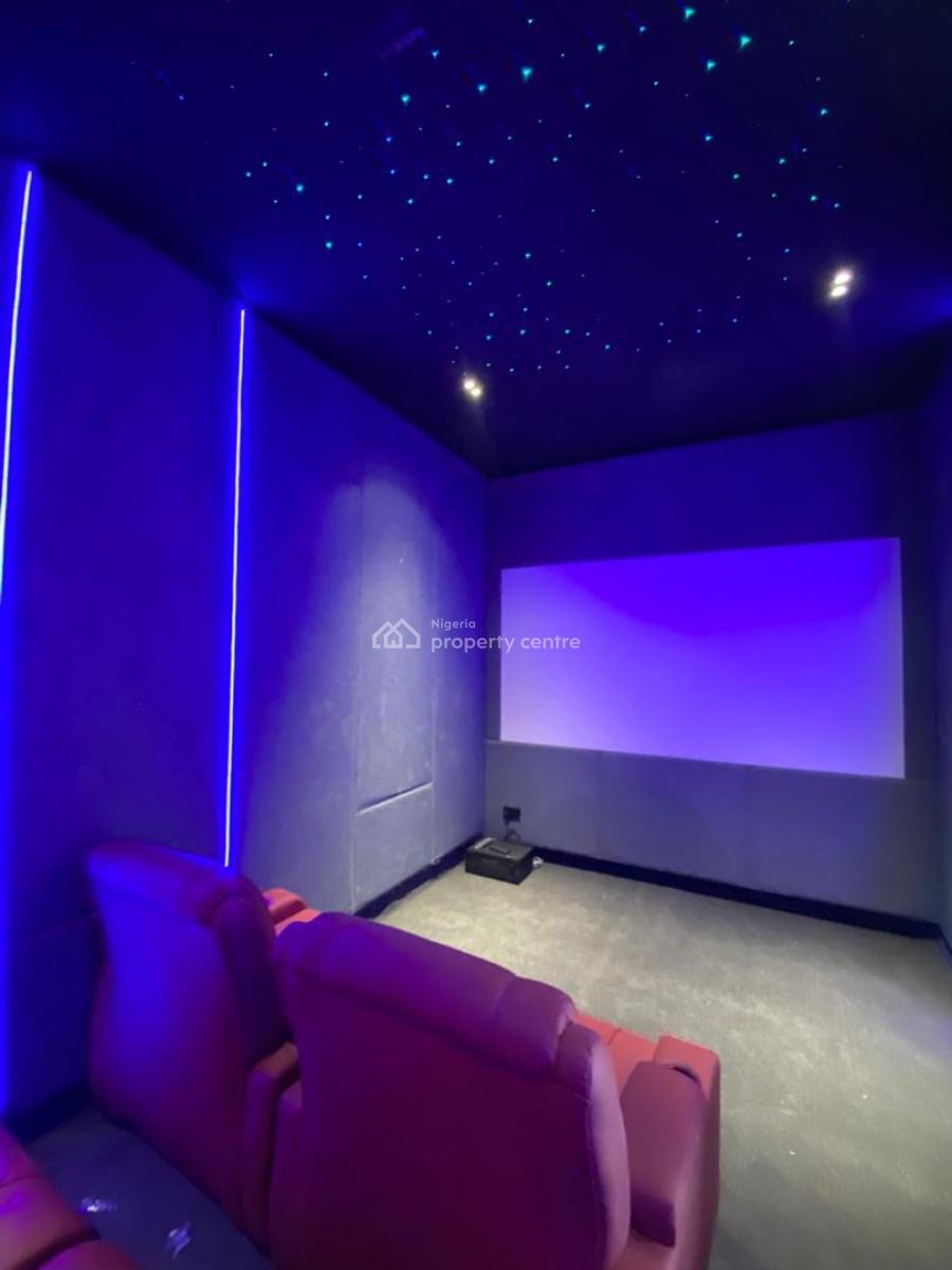Ultra-luxury 5 Bedrooms Fully Detached Duplex with Bq, Cinema, Gym, Osapa, Lekki, Lagos, Detached Duplex for Sale