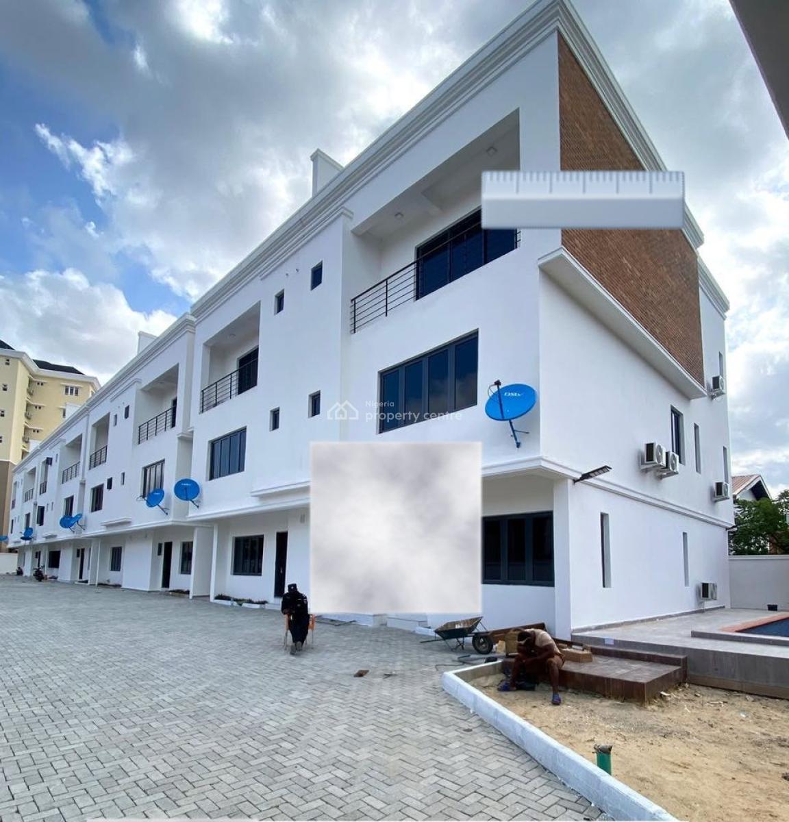 4 Bedroom Semi Detached Duplex with Bq and Pool, Ikoyi, Ikoyi, Lagos, Semi-detached Duplex for Sale