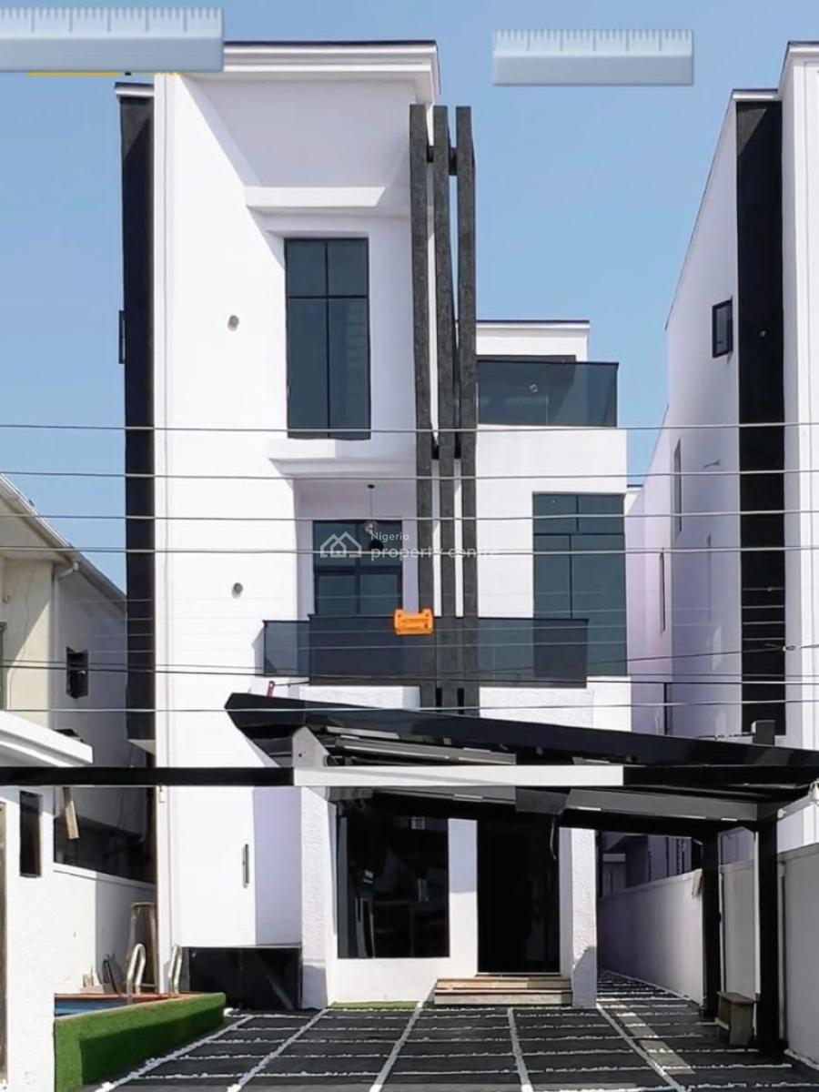 5 Bedroom Fully Detached Home with Swimming Pool, Cinema , Roof Top, Orchid, Lekki, Lagos, Detached Duplex for Sale