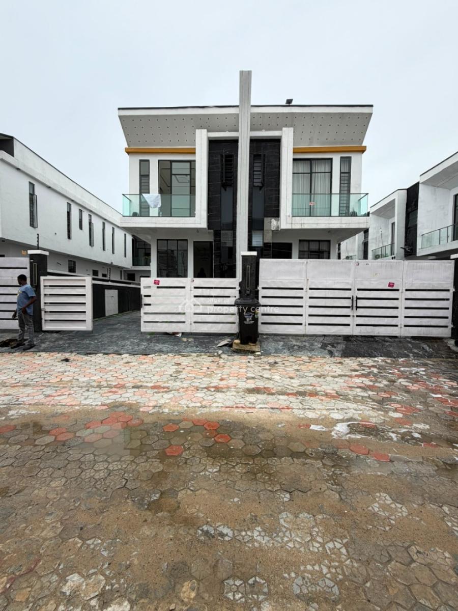Amazing 4bedroom Semi Detached Duplex with a Bq, Ikota, Lekki, Lagos, Semi-detached Duplex for Sale
