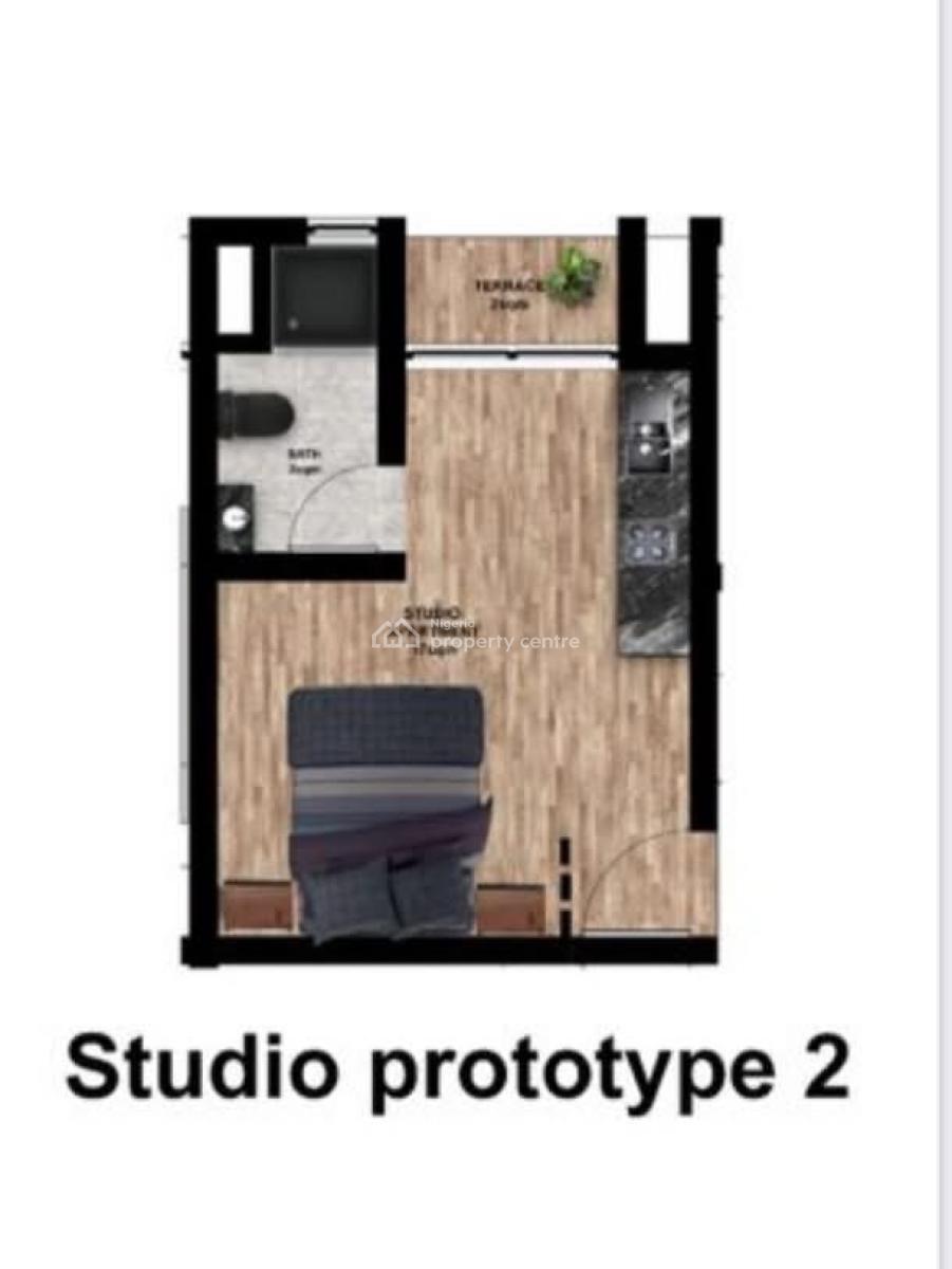 Brand New Off Plan Studio Apartments, Surulere, Lagos, Flat / Apartment for Sale