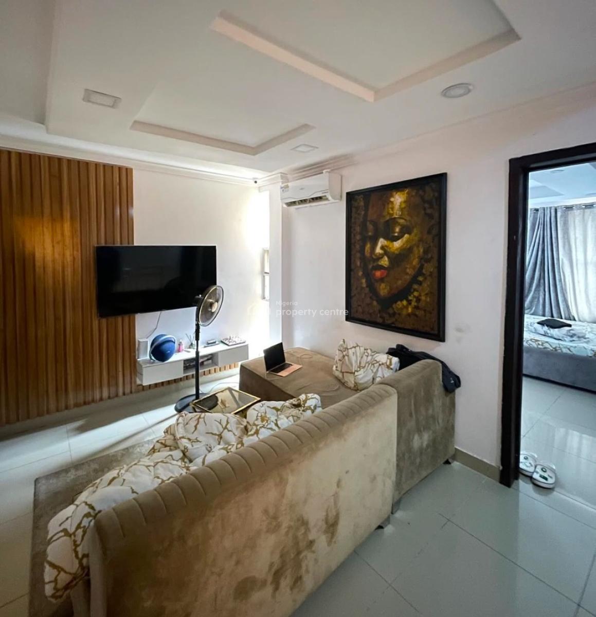 3 Bedroom Terrace Duplex Comes with 2 Fitted a.c & Inverter + Bq, Ado, Ajah, Lagos, Terraced Duplex for Rent