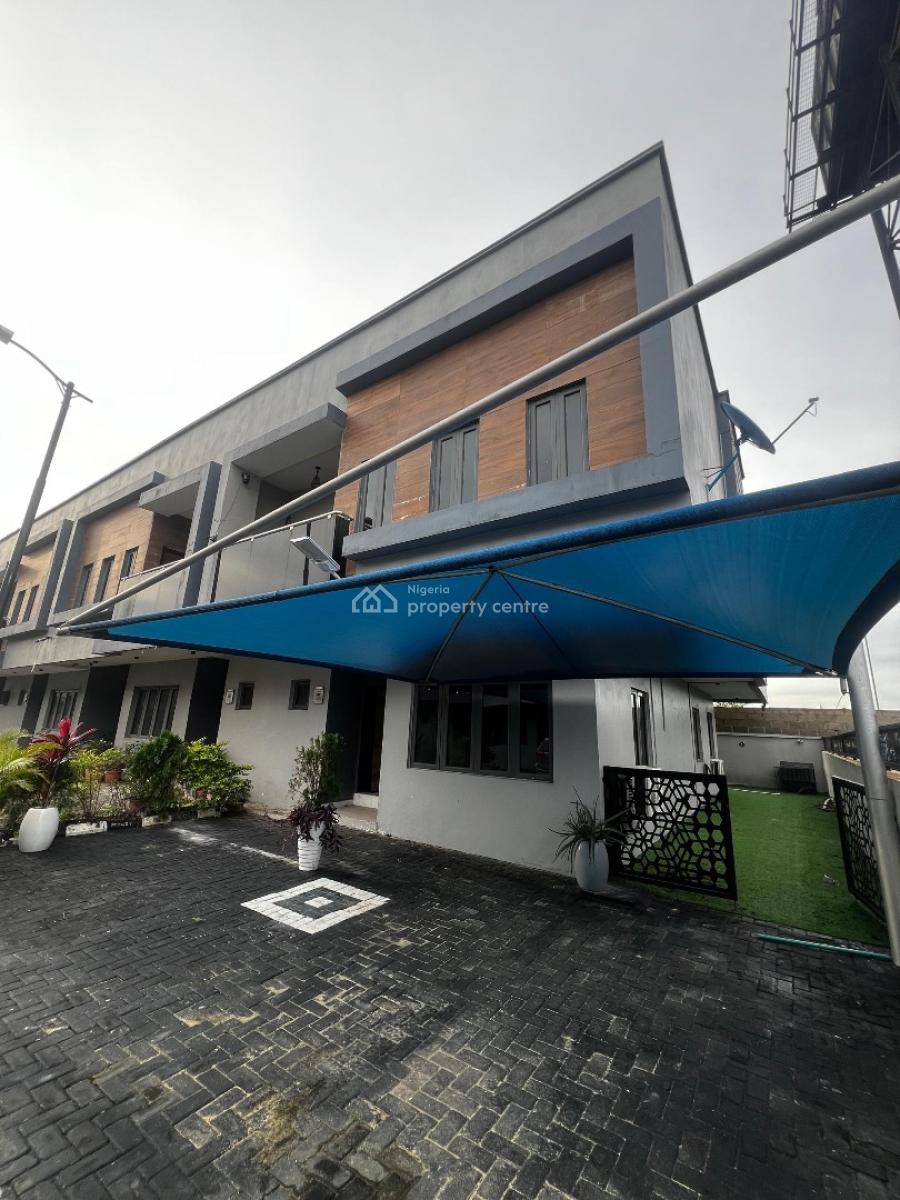Elegantly Furnished 3 Bedroom Terrace Duplex with Luxury Finishing, (near Coastal Road), Ajah, Lagos, Terraced Duplex for Sale