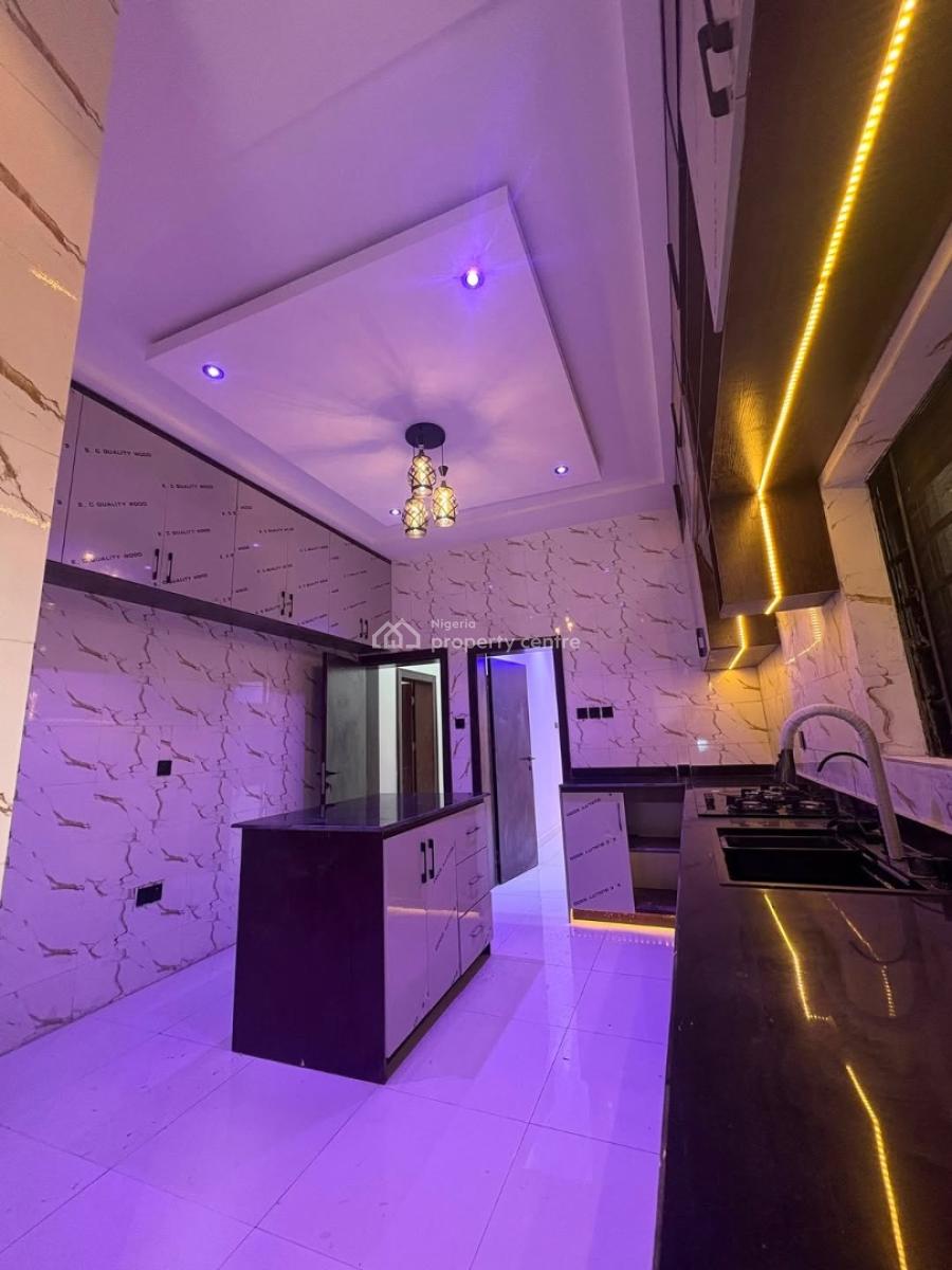 Newly Built Contemporary 4 Bedroom Duplex with Self Contain Bq, 79th Estate Akwaka, Rumuodomaya, Port Harcourt, Rivers, Detached Duplex for Sale