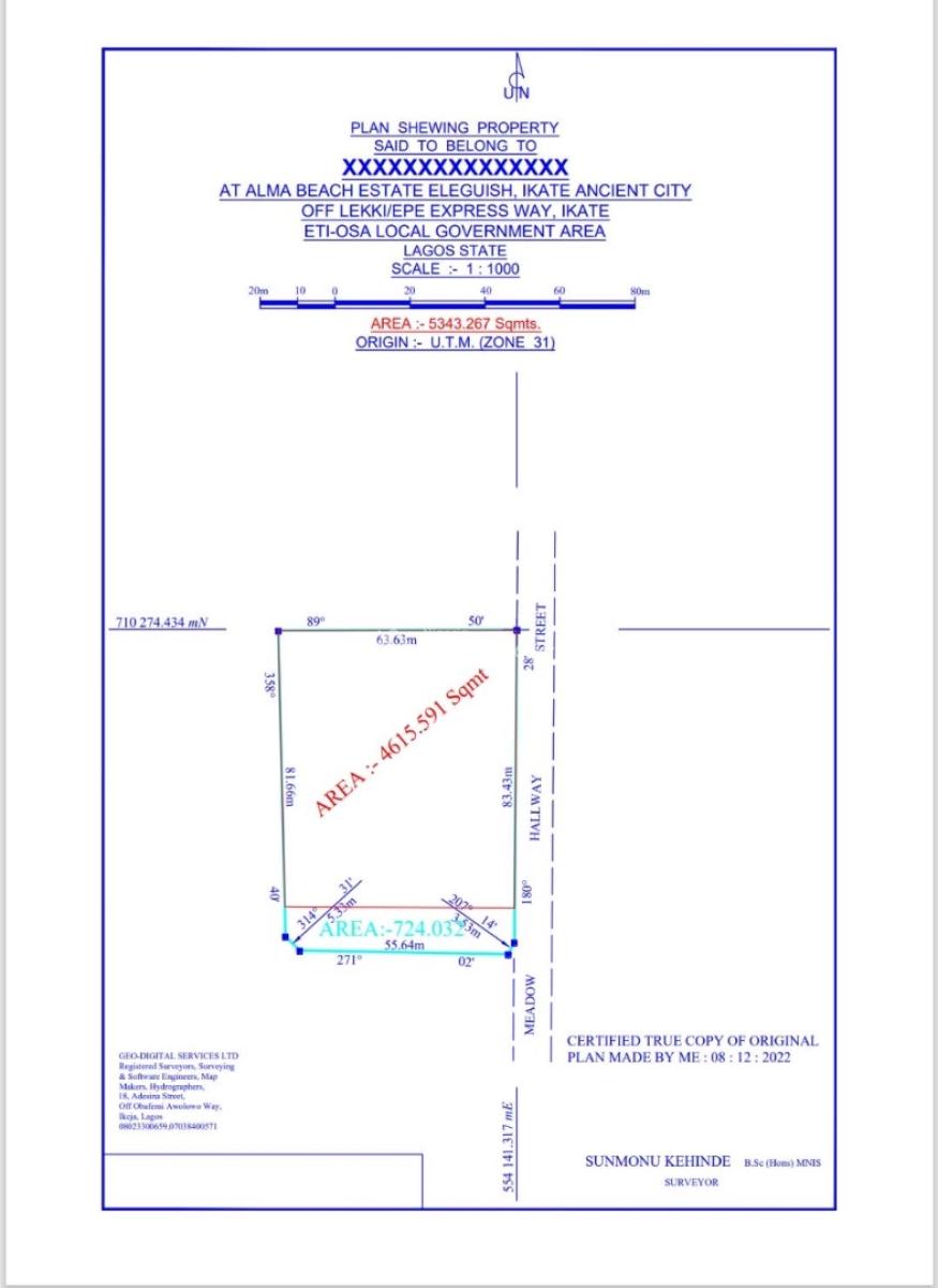 Closeable Joint Venture with No Premium with C of O, Meadow Hall, Ikate, Lekki, Lagos, Land Joint Venture