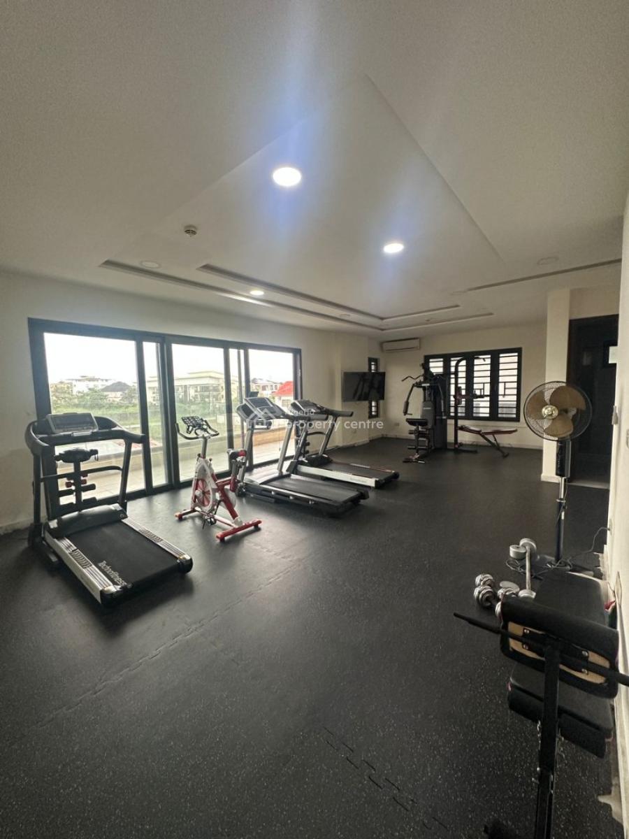 Luxury Fully Furnished 1 Bedroom Apartment on 4th Floor, Osborne, Ikoyi, Lagos, Flat / Apartment for Rent