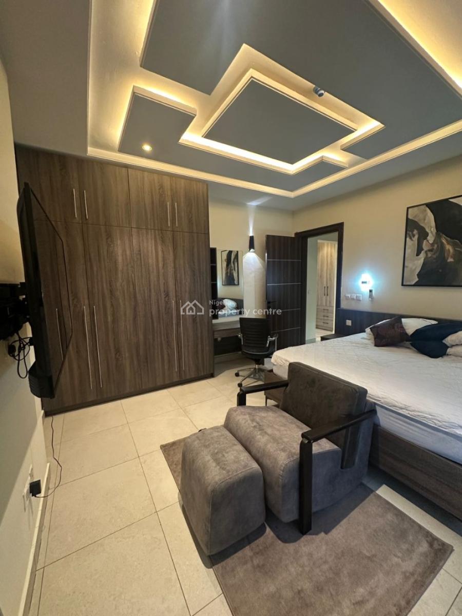 Luxury Fully Furnished 1 Bedroom Apartment on 4th Floor, Osborne, Ikoyi, Lagos, Flat / Apartment for Rent