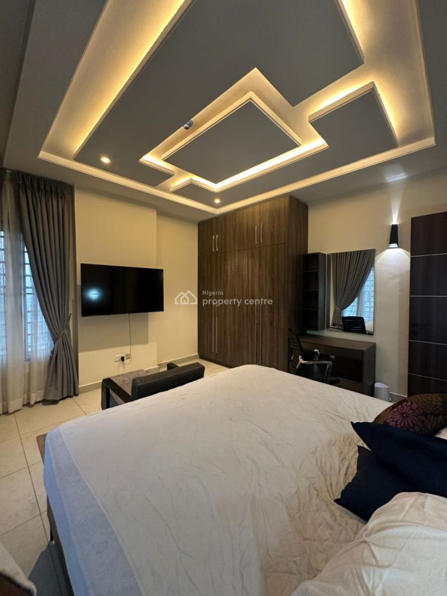 Luxury Fully Furnished 1 Bedroom Apartment on 4th Floor, Osborne, Ikoyi, Lagos, Flat / Apartment for Rent