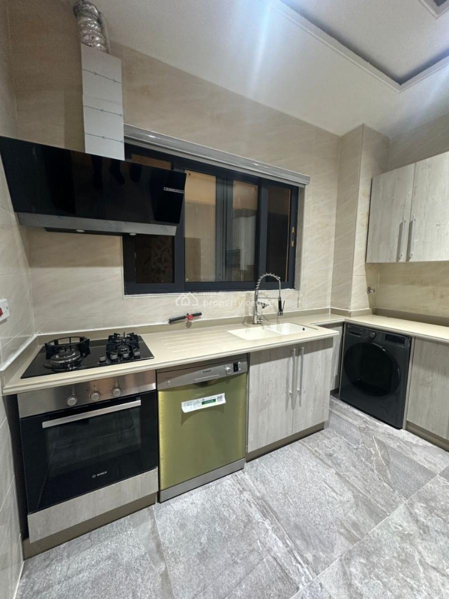 Luxury Fully Furnished 1 Bedroom Apartment on 4th Floor, Osborne, Ikoyi, Lagos, Flat / Apartment for Rent