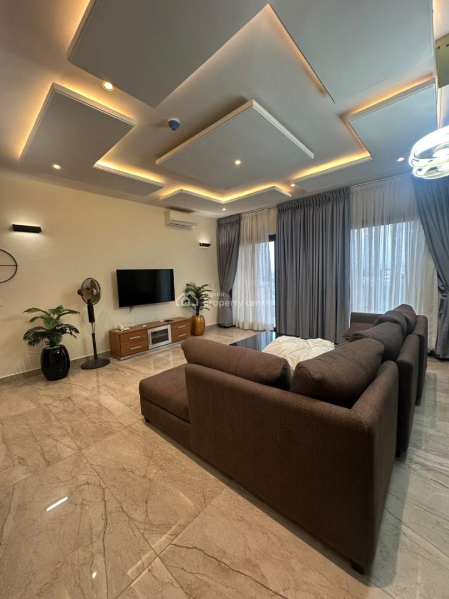 Luxury Fully Furnished 1 Bedroom Apartment on 4th Floor, Osborne, Ikoyi, Lagos, Flat / Apartment for Rent