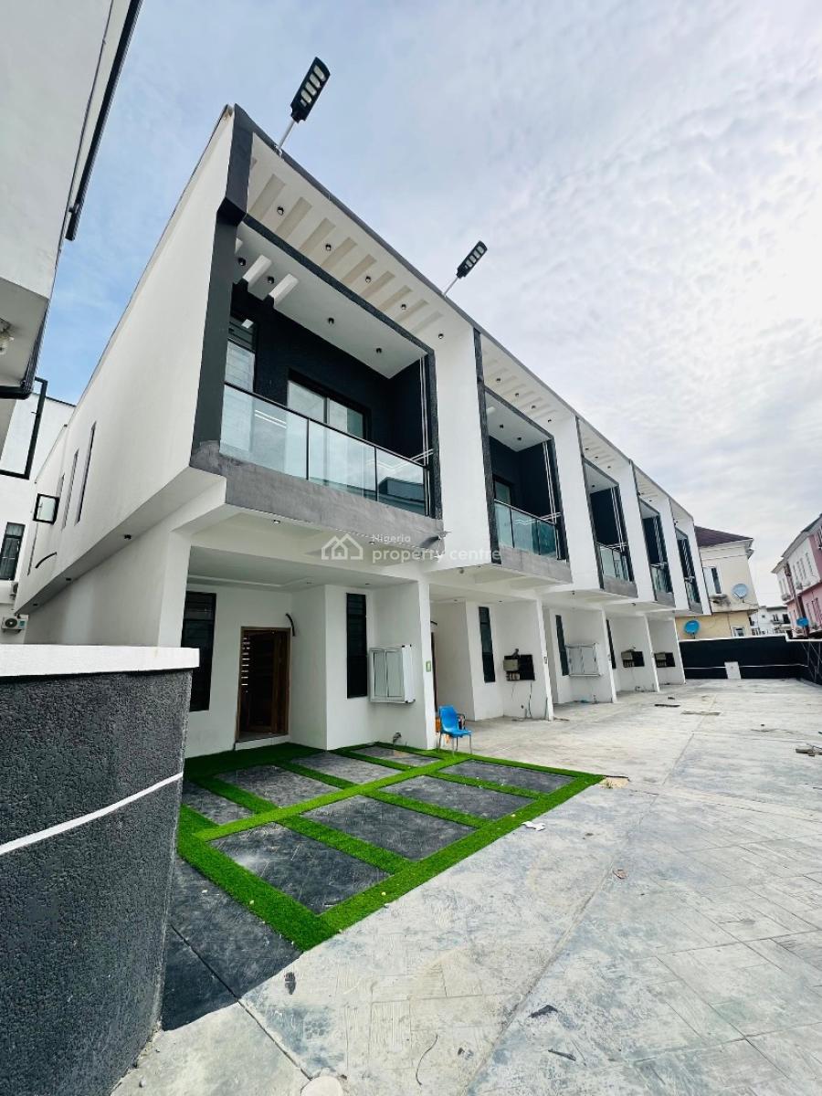 3 Bedroom Terrace Duplex, Chevron, Lekki, Lagos, Terraced Duplex for Sale