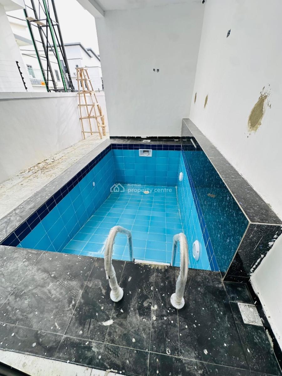 Bedroom Fully Detached Duplex with Bq and Swimming Pool, Chevron, Lekki, Lagos, Detached Duplex for Sale