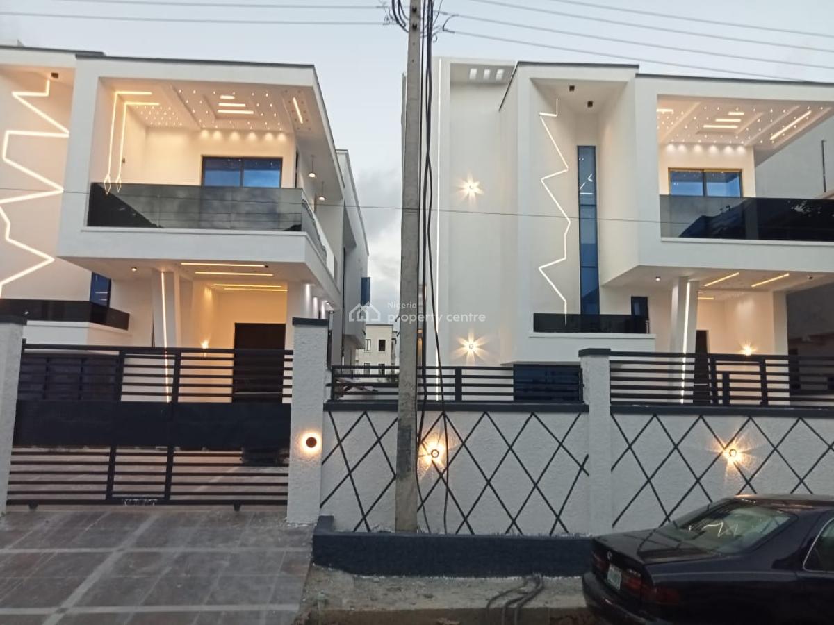 Luxury 5 Bedrooms Fully Detached Duplex with Bq and Swimming Pool, Harris Drive, Vgc Extension, Ajah, Lagos, Detached Duplex for Sale