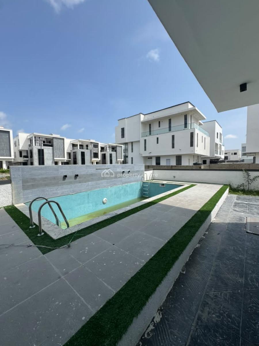 Massive Luxury 8 Bedroom Detached Duplex with a 2 Bq with a Pool, Ikate, Lekki, Lagos, Detached Duplex for Sale