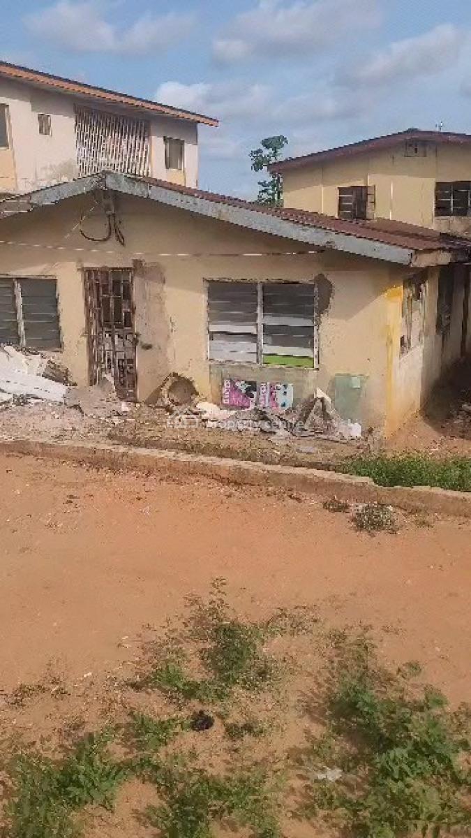 Clean Half Plot of Land with Demolishable Bungalow, Oke Ira, Ogba, Ikeja, Lagos, Residential Land for Sale