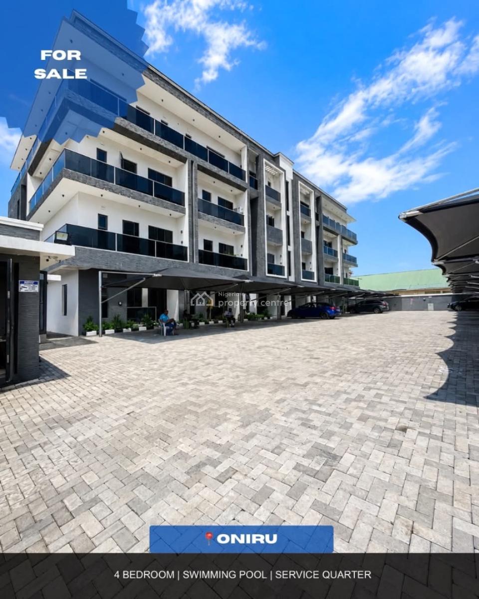 Luxury Brand New 4 Bedroom Terrace Duplex with Bq and Swimming Pool, Oniru, Victoria Island (vi), Lagos, Terraced Duplex for Sale