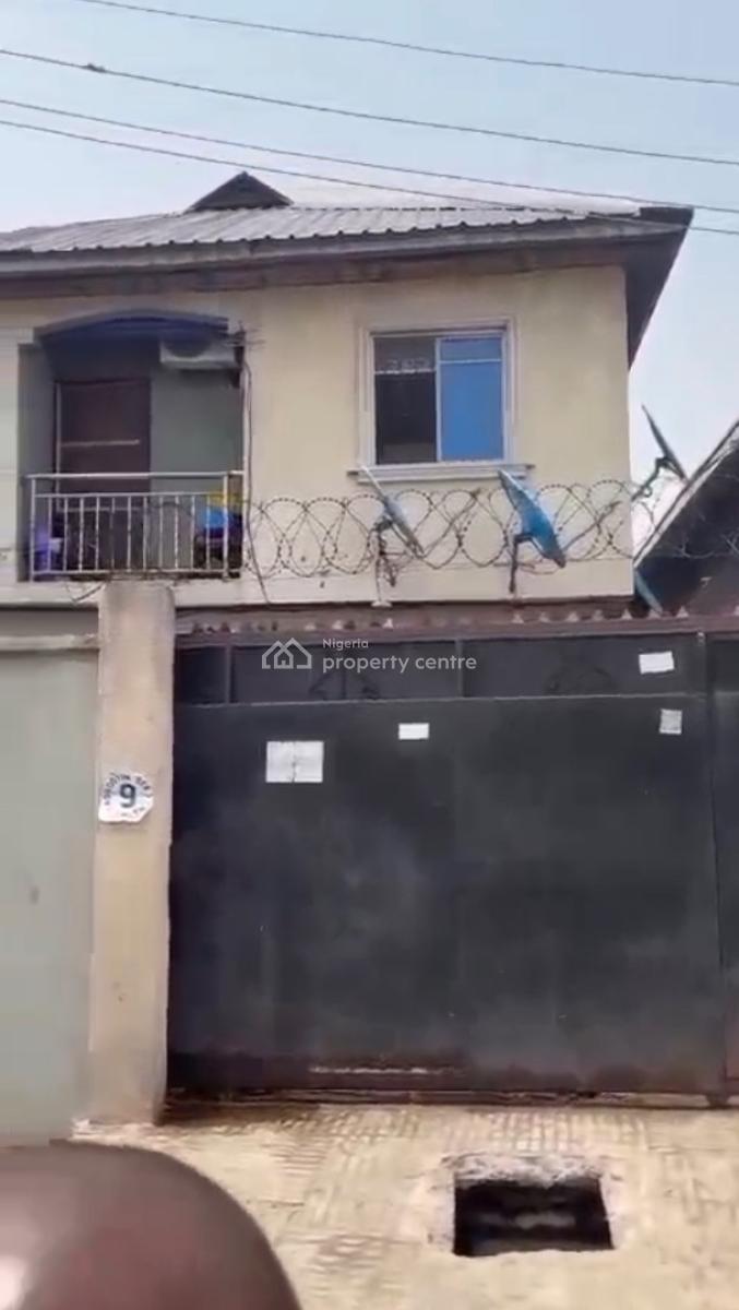 a Story Building on a Half Plot of Land, Bariga, Shomolu, Lagos, Block of Flats for Sale