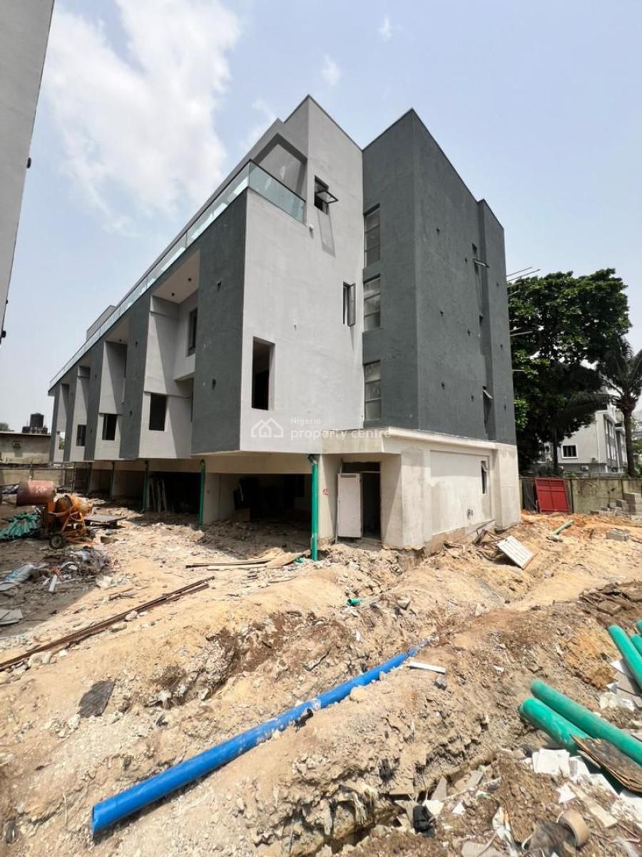 Affordable 4 Bedroom Terrace with Bq in a Secure Location, Victoria Island (vi), Lagos, Terraced Duplex for Sale