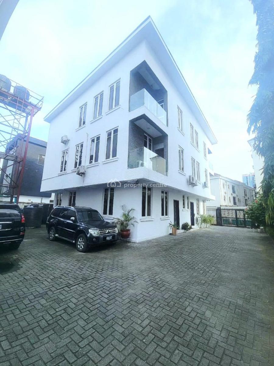 Serviced 4 Bedroom Semi Detached Duplex with Bq, Lekki Phase 1, Lekki, Lagos, Semi-detached Duplex for Rent