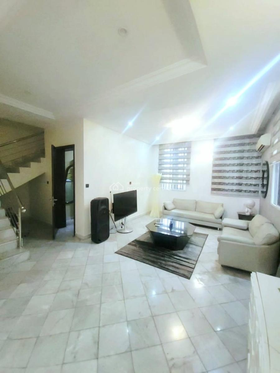 Serviced 4 Bedroom Semi Detached Duplex with Bq, Lekki Phase 1, Lekki, Lagos, Semi-detached Duplex for Rent