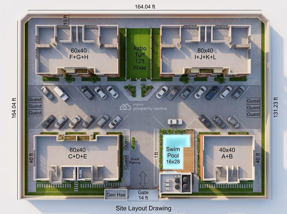 2,008sqm Prime Estate Land, Ajayi Apata Estate, Sangotedo, Ajah, Lagos, Residential Land Joint Venture