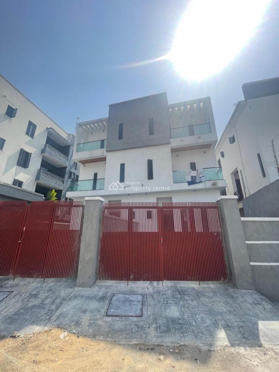 Spacious 4 Bedroom Semi Detached Duplex with Bq, Ologolo, Lekki, Lagos, Semi-detached Duplex for Rent