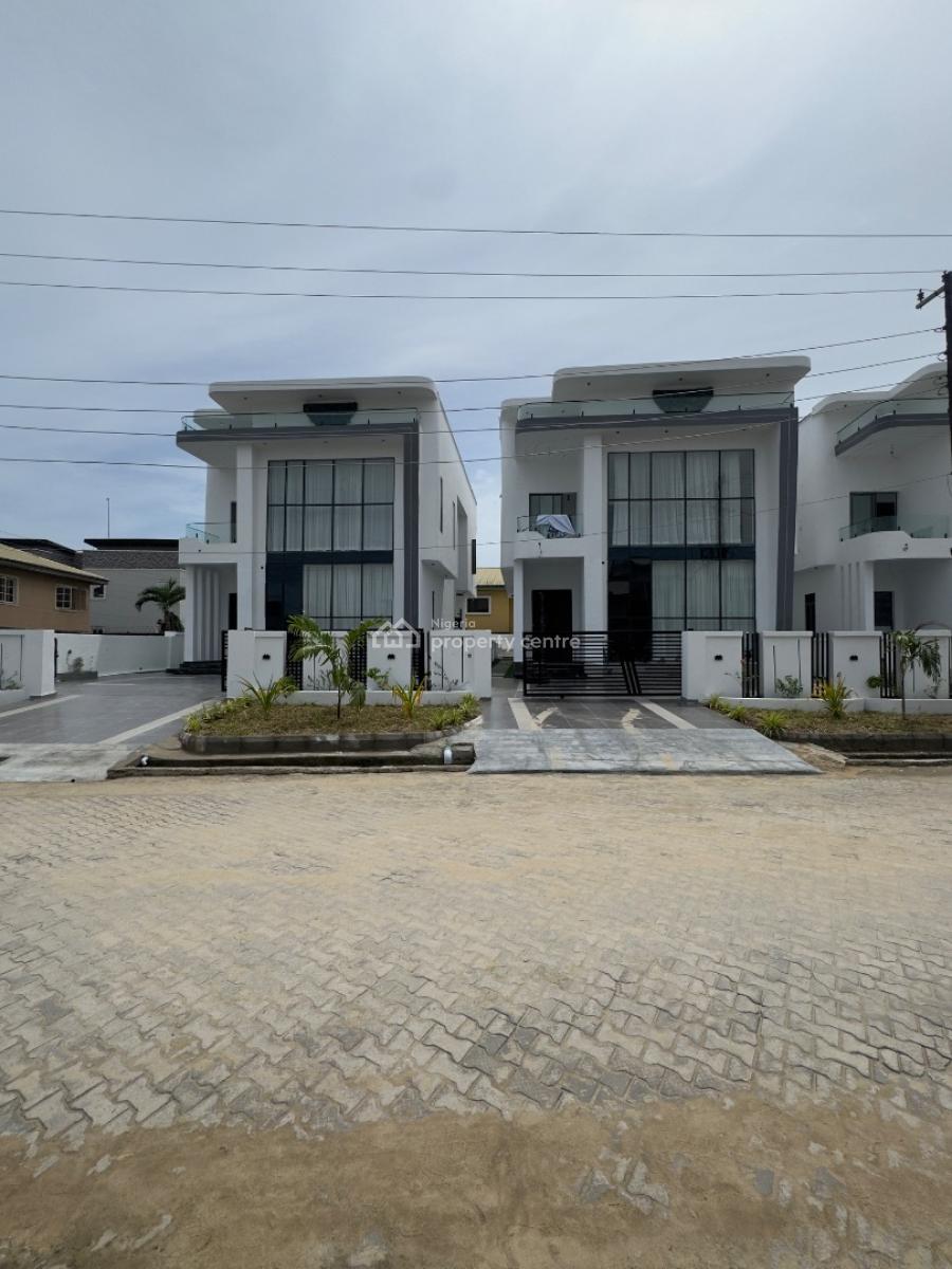 Luxury 5 Bedroom with Swimming Pool, Lounge and Bq, Ajah, Lagos, Detached Duplex for Sale