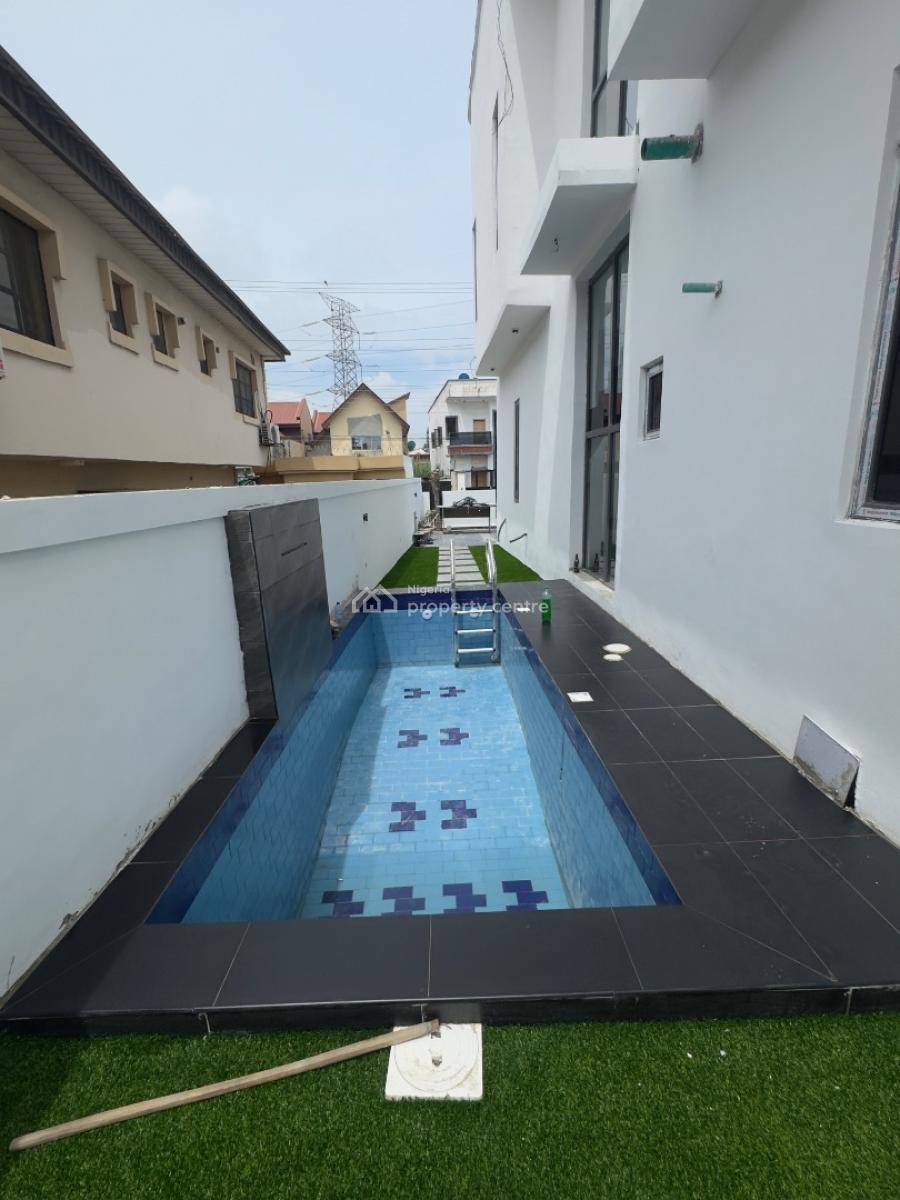 Luxury 5 Bedroom with Swimming Pool, Lounge and Bq, Ajah, Lagos, Detached Duplex for Sale