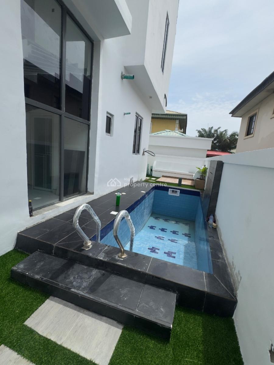 Luxury 5 Bedroom with Swimming Pool, Lounge and Bq, Ajah, Lagos, Detached Duplex for Sale