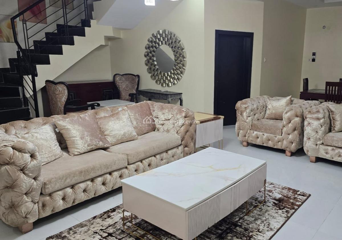 Executive 3 Bedroom Maisonette Apartment, Dreamville Court, Road 4, Ocean Palm Estate, Ajah, Lagos, Flat / Apartment Short Let