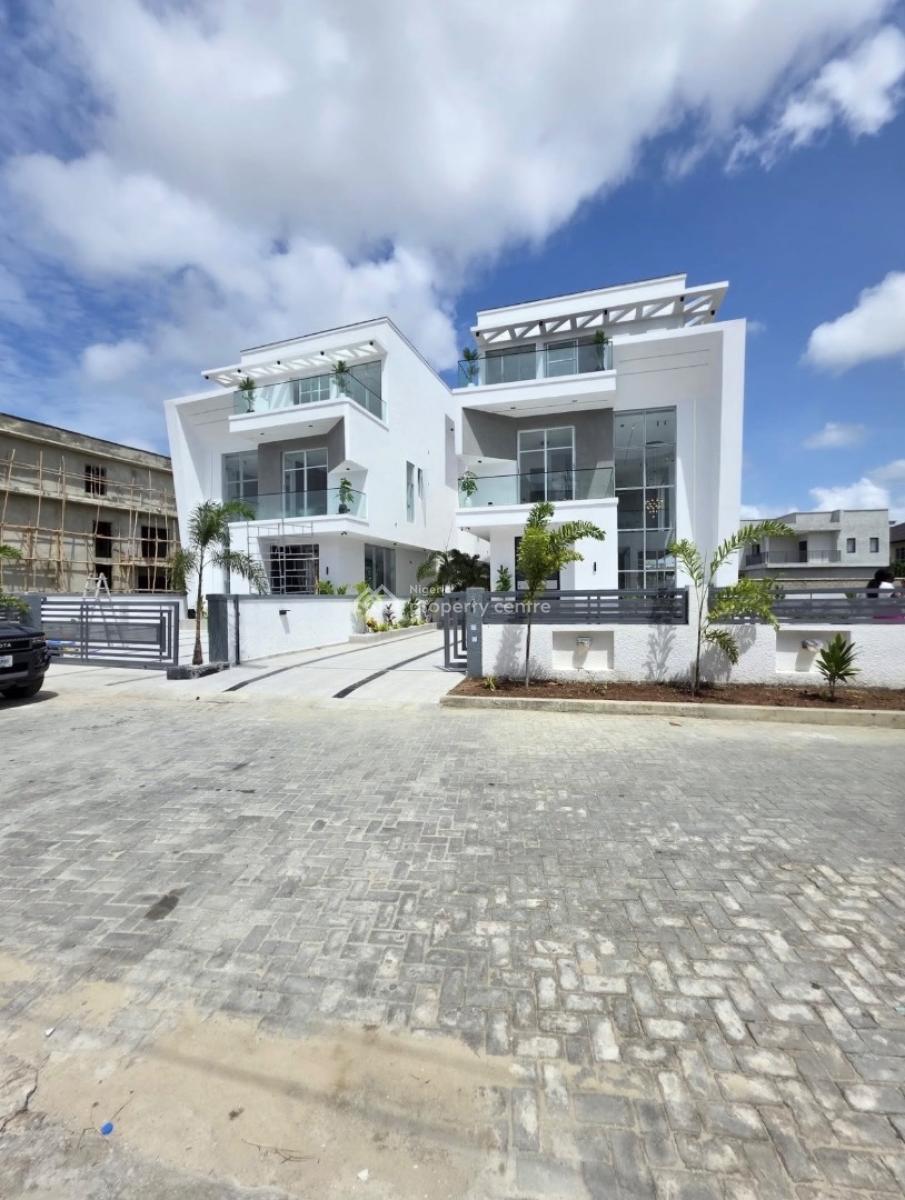 Luxury 5 Bedroom with Pool, Cinema, Rooftop and Gym, Osapa London, Osapa, Lekki, Lagos, Detached Duplex for Sale