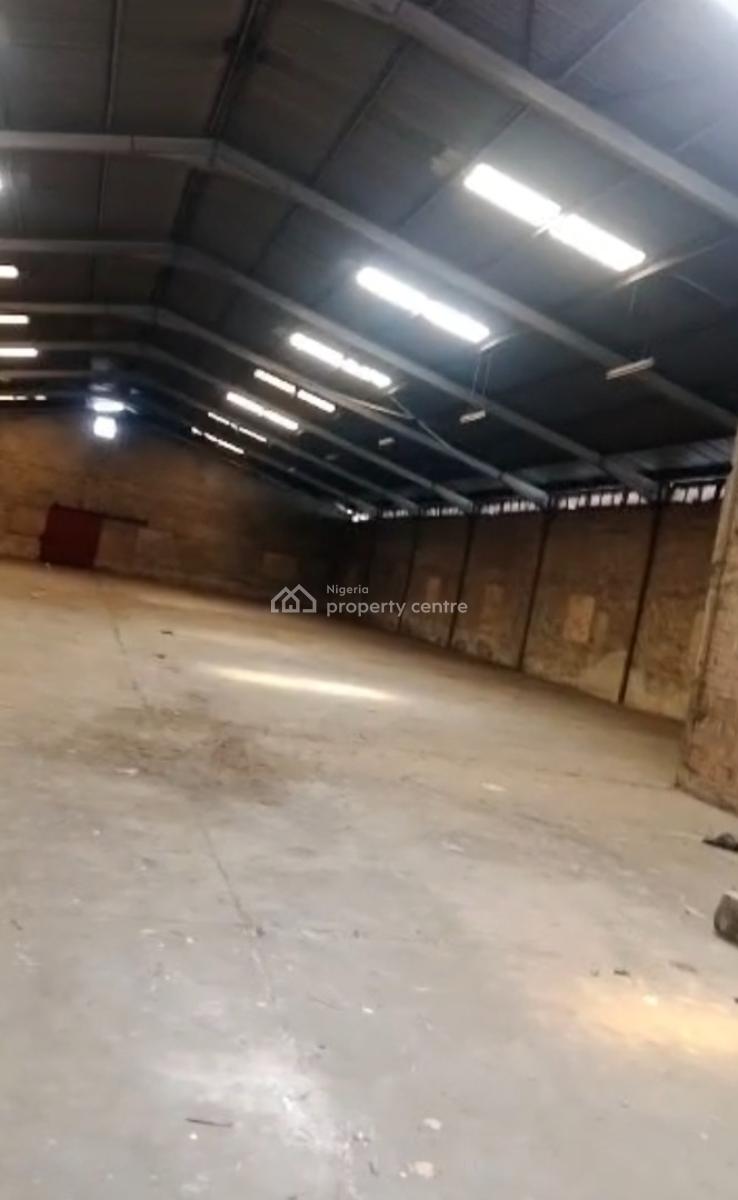 2 Bay Warehouse of 3,100sqm with Offices and a Block of 3storey Buildi, Challenge, Mushin, Lagos, Warehouse for Sale