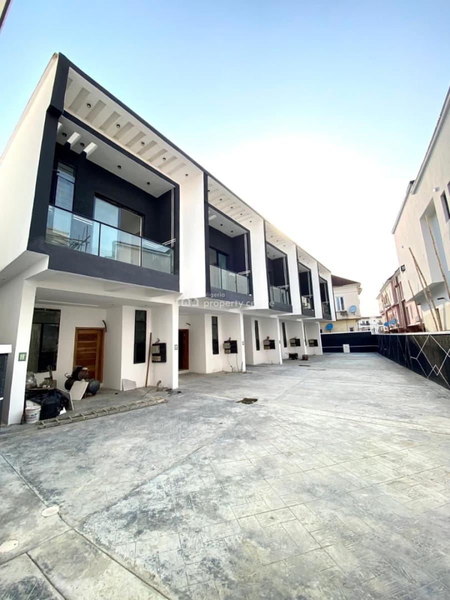 Luxury Brandnew 3 Bedroom Terrace House, Chevron Alternative, Lekki, Lagos, Terraced Duplex for Rent