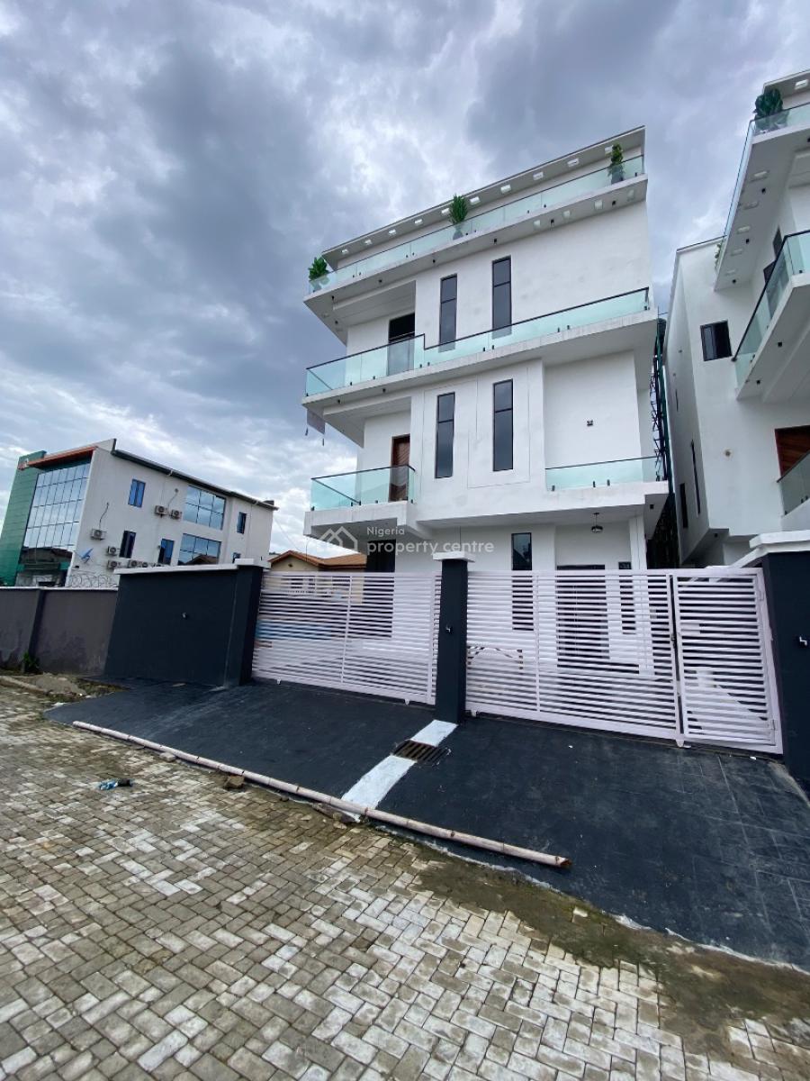 2floors 5bedroom Duplex Comes with Swimming, Gated Estate By Lagos Business School, Sangotedo, Ajah, Lagos, Detached Duplex for Sale