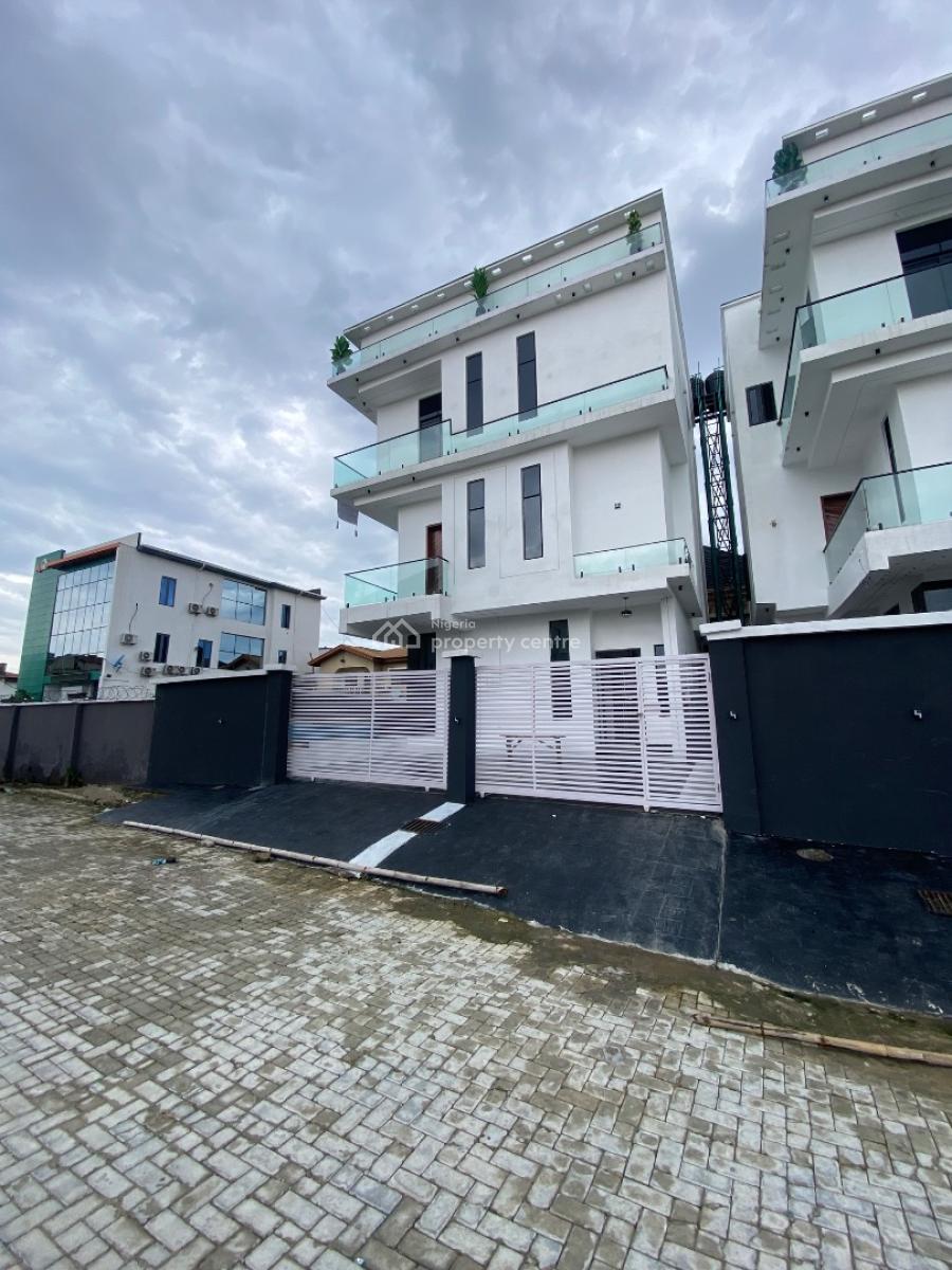 2floors 5bedroom Duplex Comes with Swimming, Gated Estate By Lagos Business School, Sangotedo, Ajah, Lagos, Detached Duplex for Sale