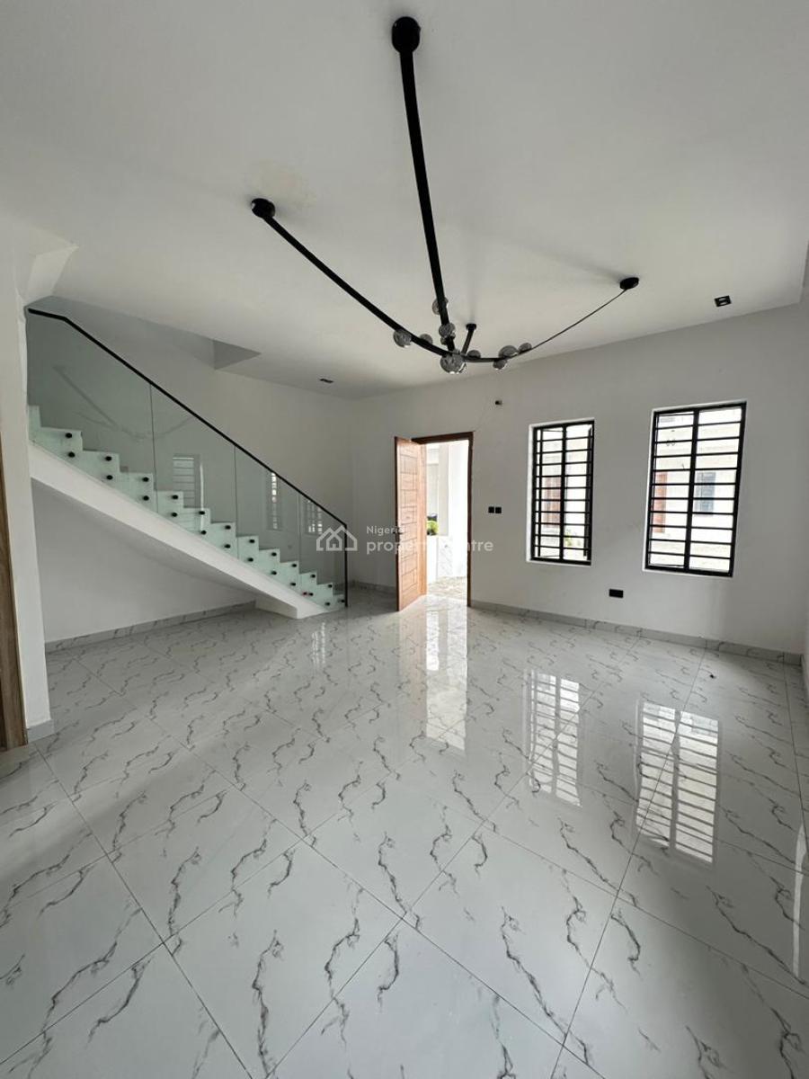 Exquisite Luxury Spacious 4 Bedroom Terrace Duplex with Bq, Chevron Tollgate, Lekki, Lagos, Terraced Duplex for Sale