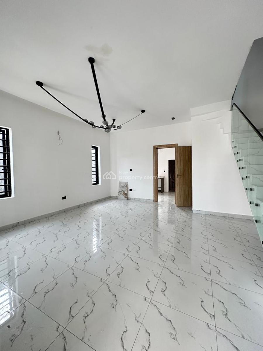 Exquisite Luxury Spacious 4 Bedroom Terrace Duplex with Bq, Chevron Tollgate, Lekki, Lagos, Terraced Duplex for Sale