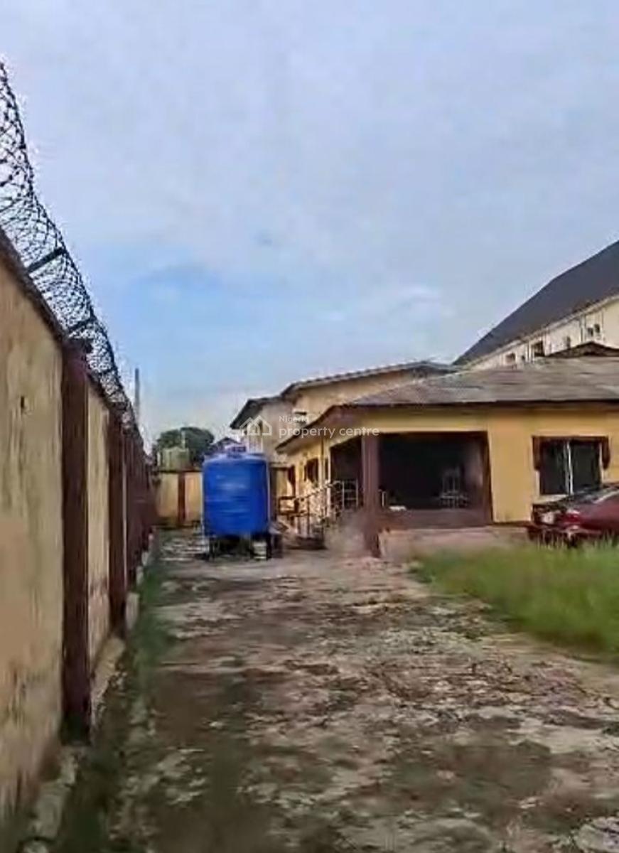 Land Measuring 868sqm with Bungalow Structure, Agbeke Street, Ago Palace, Isolo, Lagos, Residential Land for Sale