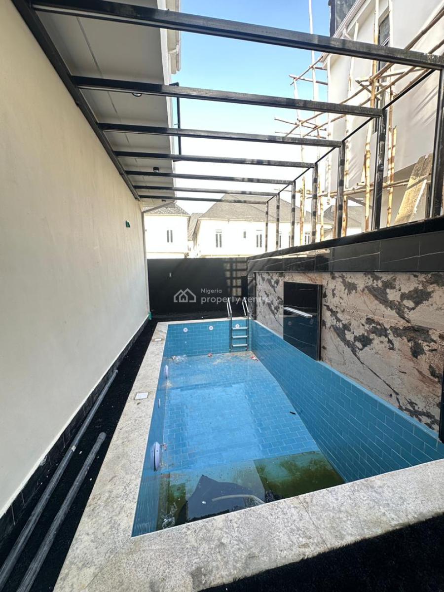 Spacious 5 Bedroom Fully Detached Duplex with Bq and Swimming Pool, Chevron Tollgate Lekki Lagos, Lekki, Lagos, Detached Duplex for Sale
