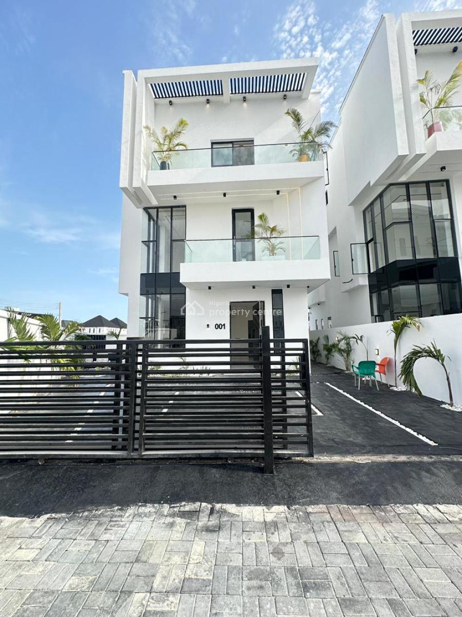 Exquisite Luxury Spacious 5 Bedroom Fully Detached Duplex with Bq, Chevron Tollgate Lekki Lagos, Lekki, Lagos, Detached Duplex for Sale